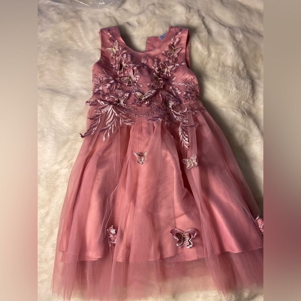 Kids butterfly dress